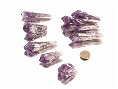 Amethyst Spitzen 'Zahn' - 0,5 kg