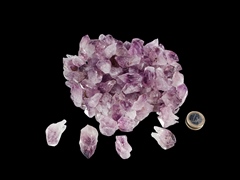 Amethyst - Kristallspitzen mini - 0,5 kg