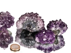 Amethyst Drusenstücke igelig - 0,5 kg