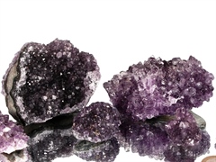 Amethyst Drusenstücke igelig - 0,5 kg