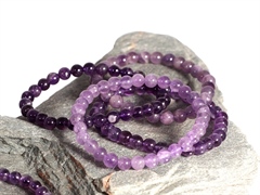 Amethyst Kugelarmband 6 mm