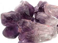 Amethyst transparent Rohsteine - 1 kg