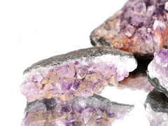 Amethyst Kristalldrusenstücke B Uruguay - 1 kg