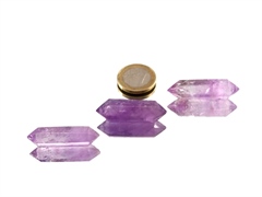 Amethyst Doppelender geschliffen ca. 4 - 5 cm