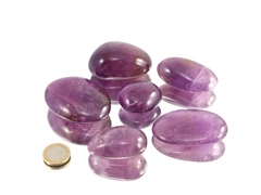 Amethyst Extra Pebbles/XL Trommelsteine 0,5 kg