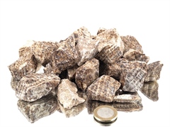 Aragonit gebändert kleine Rohsteine (2-4 cm) - 1 kg