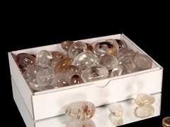 Bergkristall/Quarze Pebbles mix - Restposten