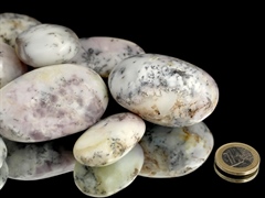 Dendriten Opal Pebbles / XL Trommelsteine 0,5 kg