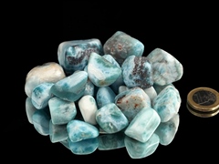 Larimar Trommelsteine 50 g