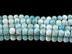 Larimar Kugelkettenstrang