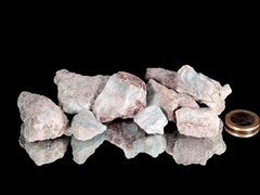 Larimar Rohsteine - 0,25 kg