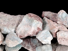 Larimar Rohsteine - 0,25 kg