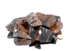 Obsidian - Mahagoniobsidian Rohsteine - 1 kg