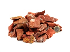 Jaspis rot kleine Rohsteine (2-4 cm) - 1 kg