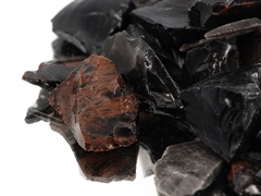 Obsidian kleine Rohsteine (2-4 cm) - 1 kg