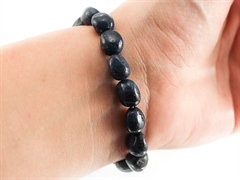 Sieber Achat - Lealand Blue Nugget Armband