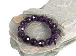 Amethyst Armband facettiert