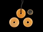 Orangencalcit Donut 40 mm