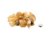 Quarz Gelb - golden quartz Trommelsteine 0,5 kg